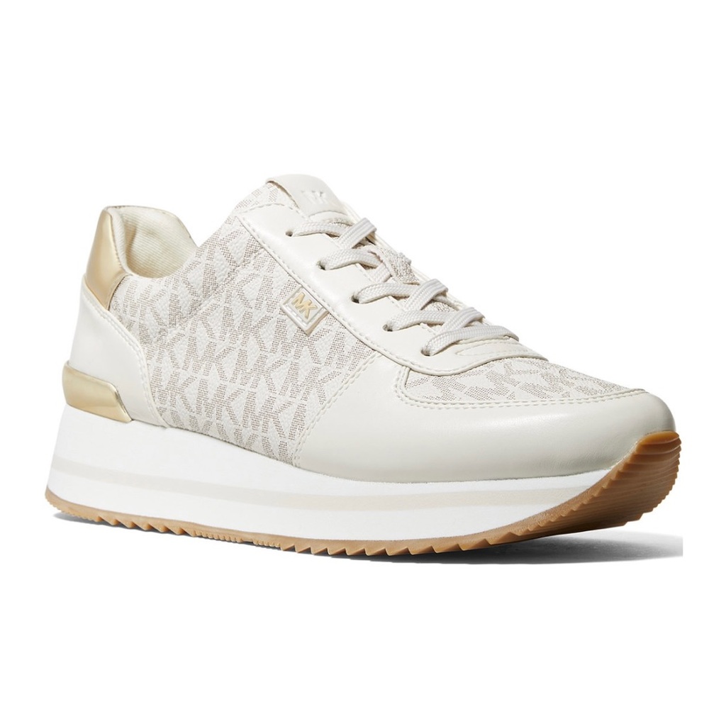 Michael Kors Women’s Monique Trainer Lace-Up Sneakers - Picture 7 of 7